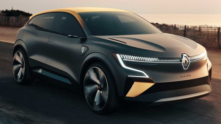 雷诺官方发布 Megane Vision 电动概念2021年量产(1)