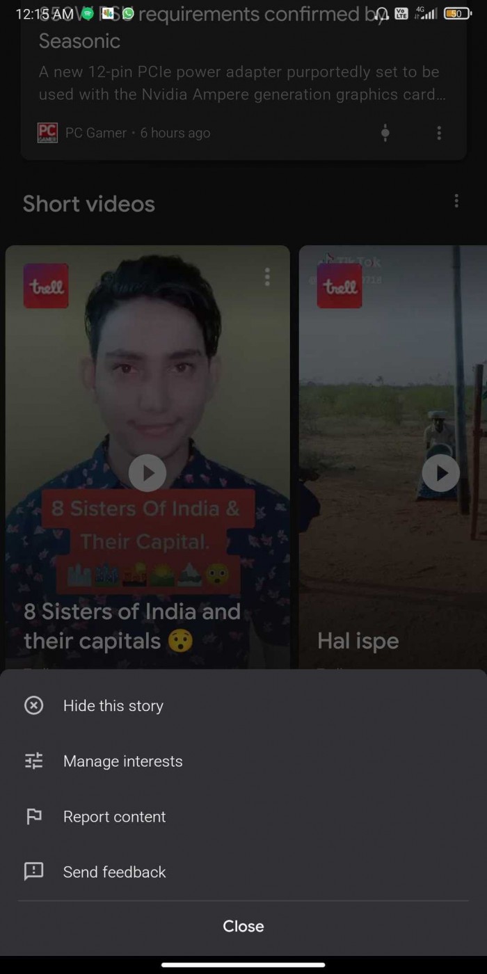 为推出 TikTok 竞争品试温，Google 突注重短片发现功能！(2)