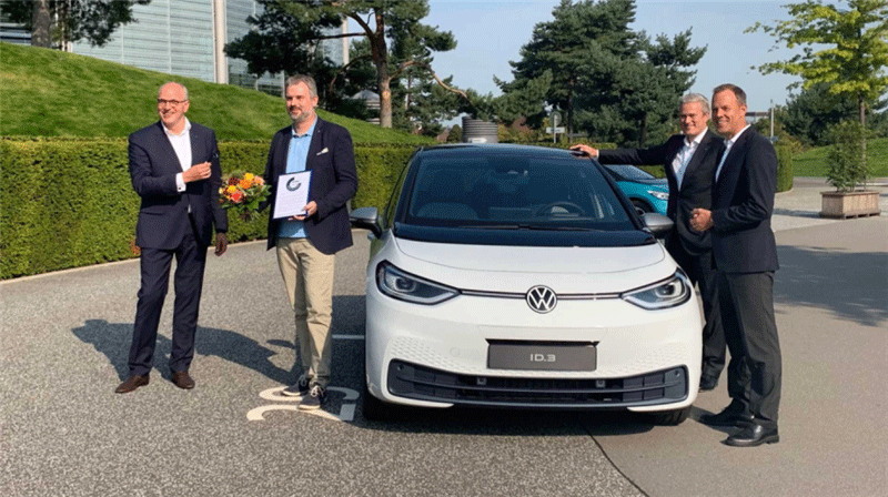 VW 首部电动车 ID.3 正式交付(1)