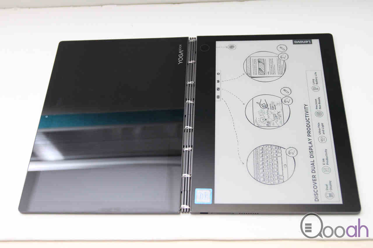 全球首创 E-Ink 双屏幕平板笔电，Yoga Book C930 开箱实测！(5)