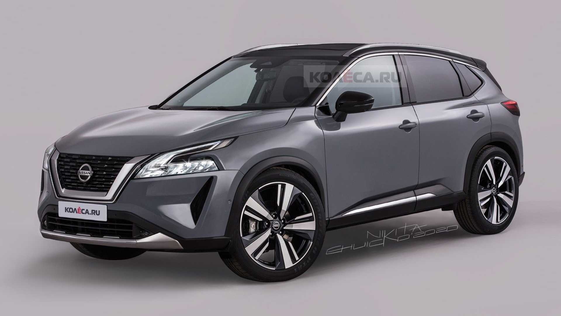 Nissan 全新 Qashqai 渲染图曝光，满油满电可行 1000km(2)