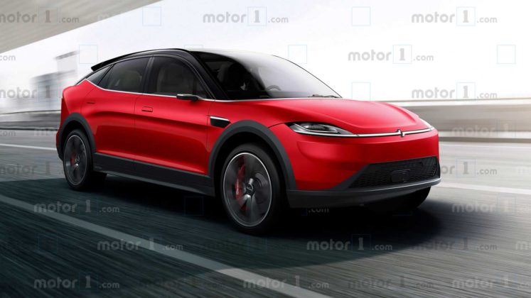 Sony 电车 Vision-S 官方渲染图，0-100km/h只需4.8秒(3)