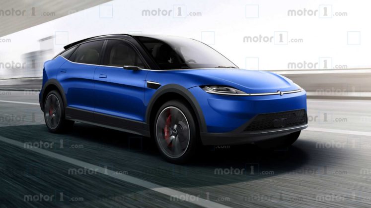 Sony 电车 Vision-S 官方渲染图，0-100km/h只需4.8秒(4)