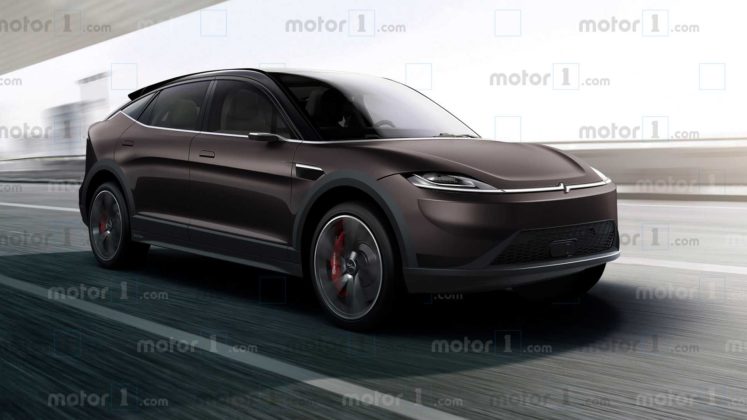 Sony 电车 Vision-S 官方渲染图，0-100km/h只需4.8秒(2)