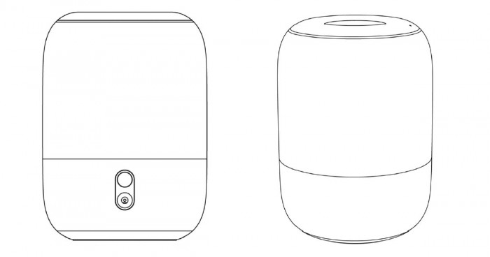 小米智能音箱新专利，外型似 Apple HomePod？(2)