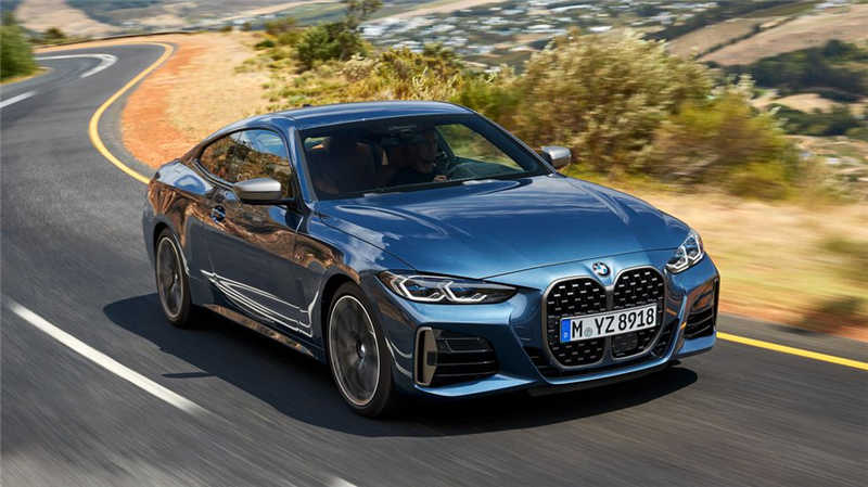 BMW 2021新4系发布，跑得越快鼻孔越大(4)