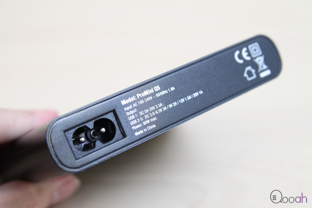 全 QC 3.0 快充，一个 ProMini Q3、Q5 够叉笔电、平板、手机！(6)