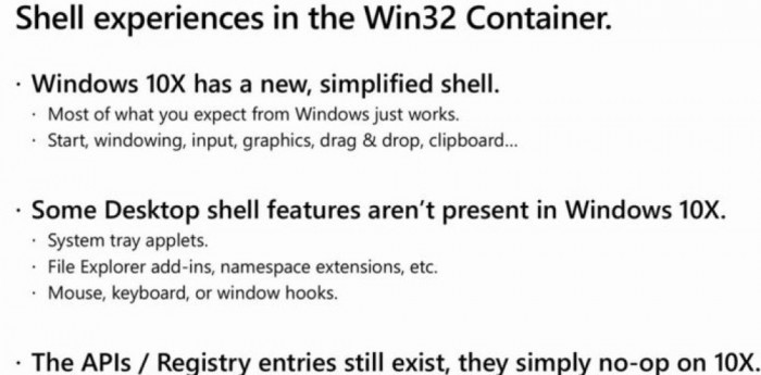 Windows 10X 未完成，对 Win32 支援仍不完美(1)