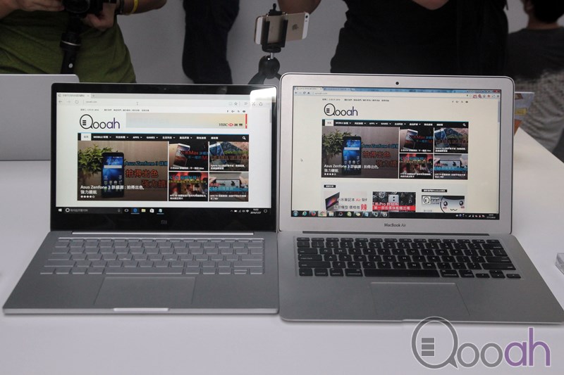 小米笔记本 Air 两款机外观细节知多点(与Macbook Air 比对)(12)