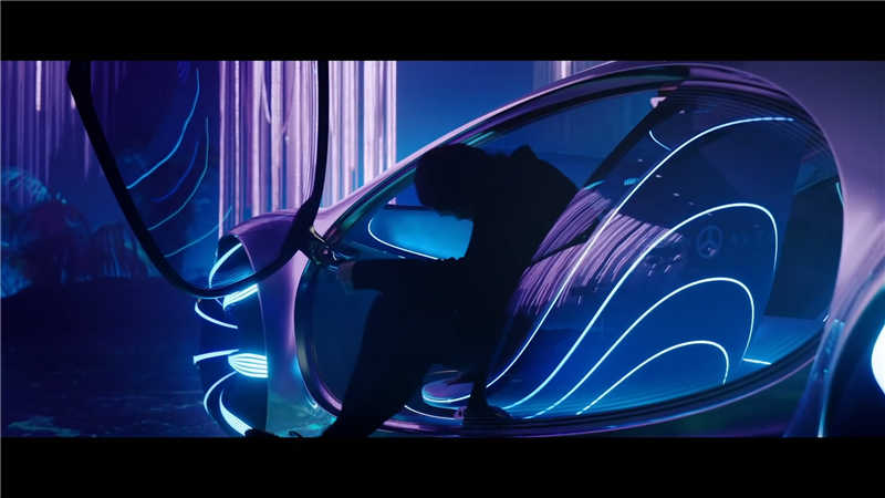 Benz 展出《阿凡达》主题超科幻概念车 Vision AVTR(3)