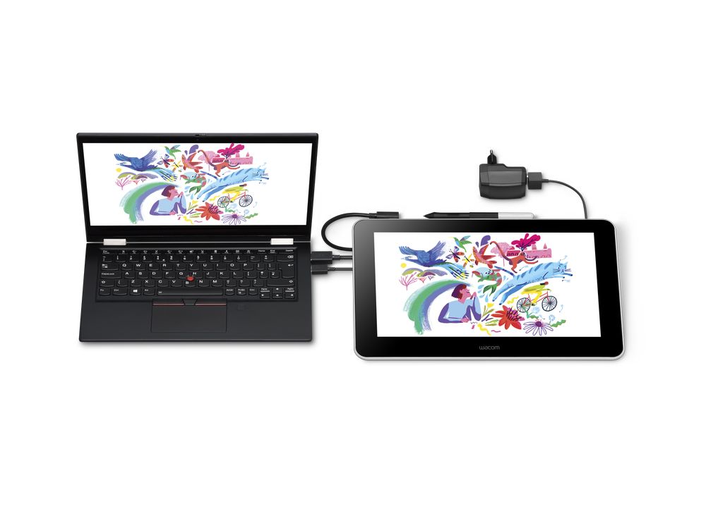 Wacom One 创意手写液晶显示器，连接 Android 即画即有(3)