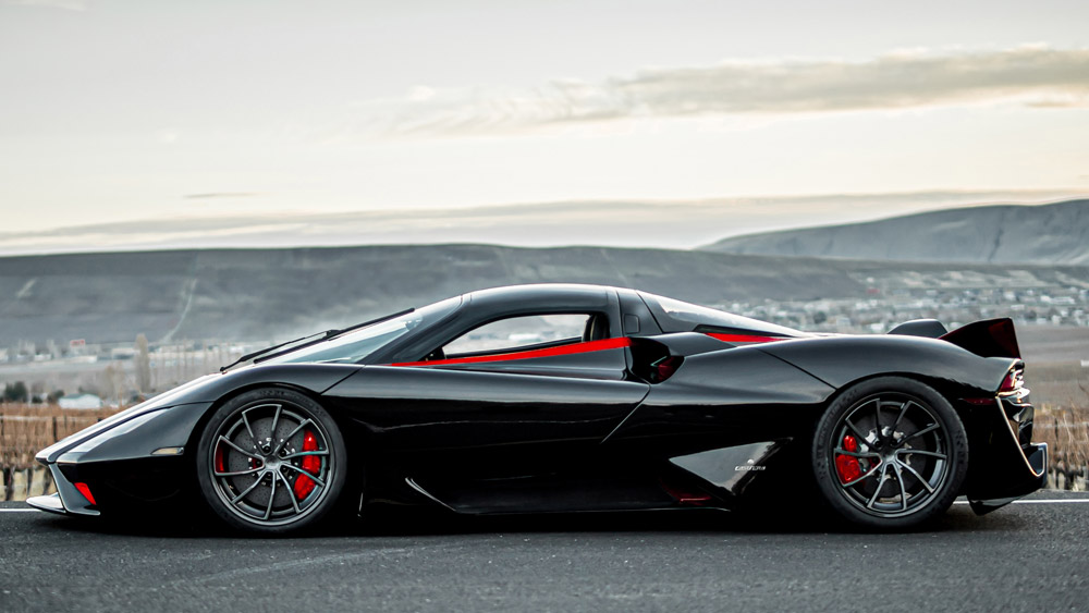 猛兽咆哮，SSC Tuatara 1775匹超跑铲地而起(1)