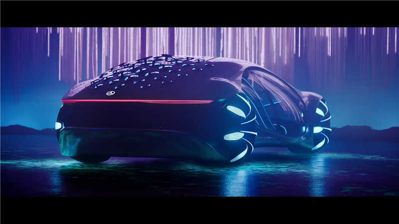 Benz 展出《阿凡达》主题超科幻概念车 Vision AVTR(4)