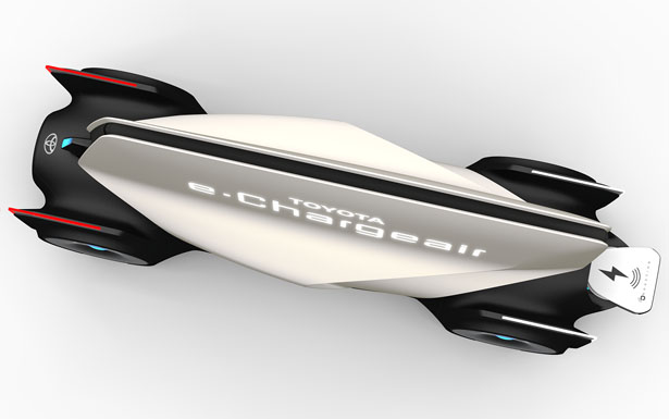 丰田展示移动跟尾车用尿袋 e-Chargeair(2)