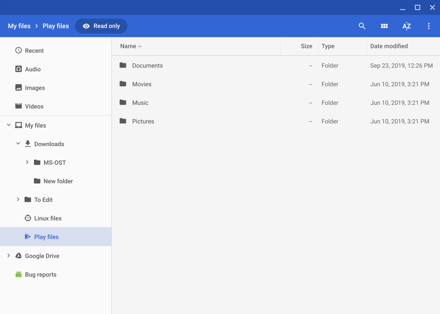 Chrome OS 81 改版，文件介面重製(1)