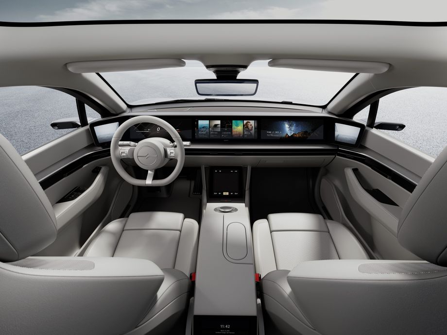Sony 发布电动概念车 Vision-S，集高科技于一身(2)