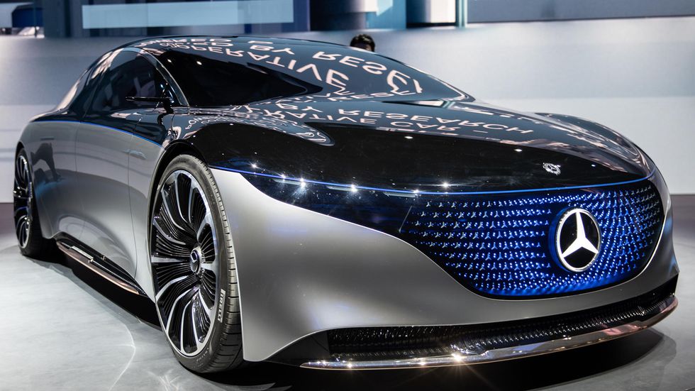 Benz 概念车 Vision EQS 将会在中国展出，先睇为快(1)