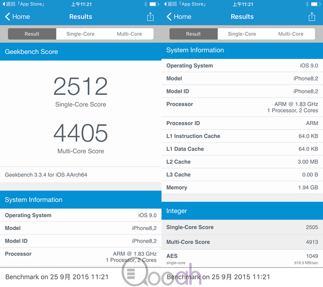 iPhone 6s / Plus 测试报告：速度击倒Note 5及入门Macbook！(3)