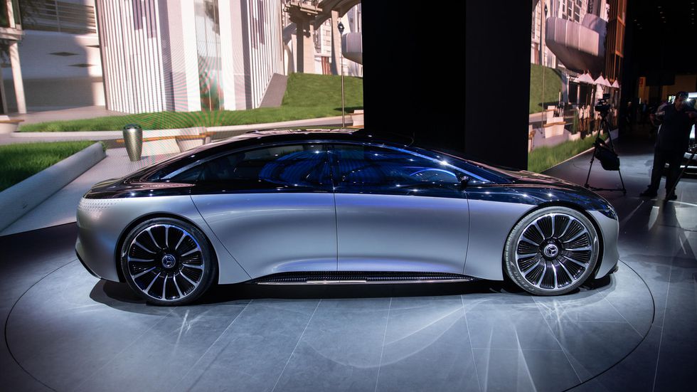 Benz 概念车 Vision EQS 将会在中国展出，先睇为快(5)