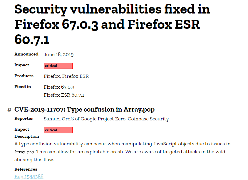 Firefox 被发现有严重漏洞(1)