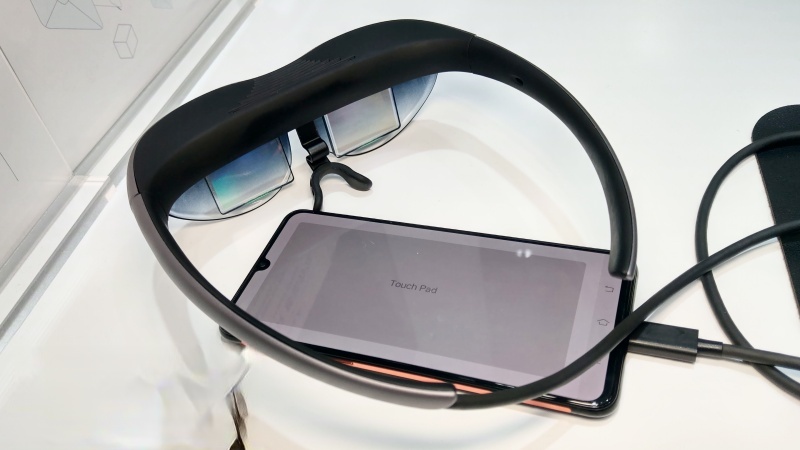 实试 vivo AR 眼镜，揈头+点屏手机来打机（有片）(1)
