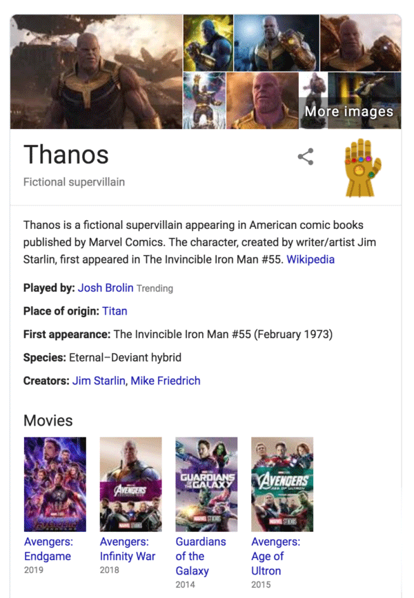 想拥有 Thanos 「弹手指」毁灭能力? 即玩 Google 最新彩蛋！(1)
