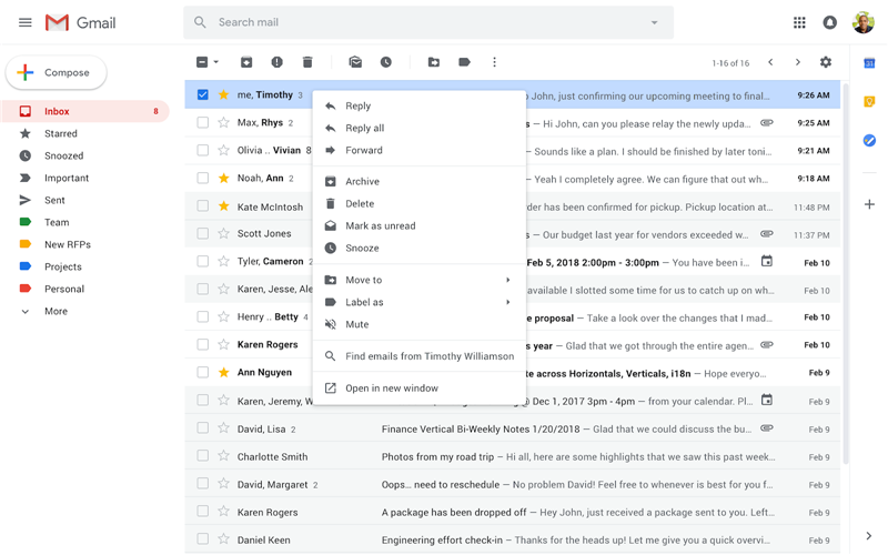 小改善大改变：Gmail 右键选单功能现在更多更实用！(1)
