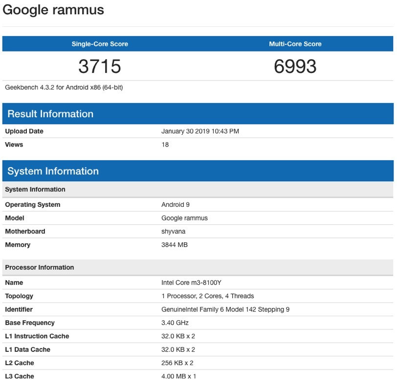 Google rammus「早洩」 或用新 Fuchsia 系统(1)