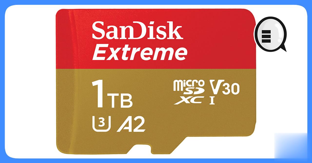 你现在就可以买到全球首张 1TB microSD 卡！