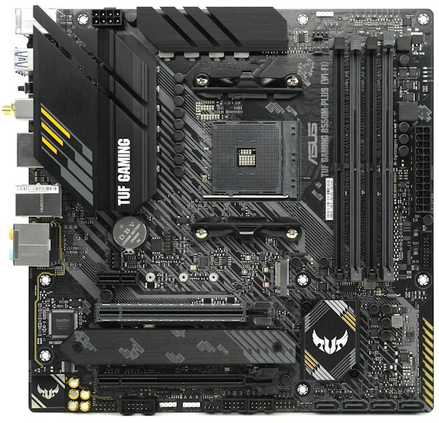 抵玩 B550 电竞小板 ASUS TUF GAMING B550M-PLUS (WI-FI)