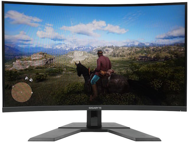 2K@165Hz、1ms MPRT GIGABYTE G32QC 31.5＂ 电竞显示器