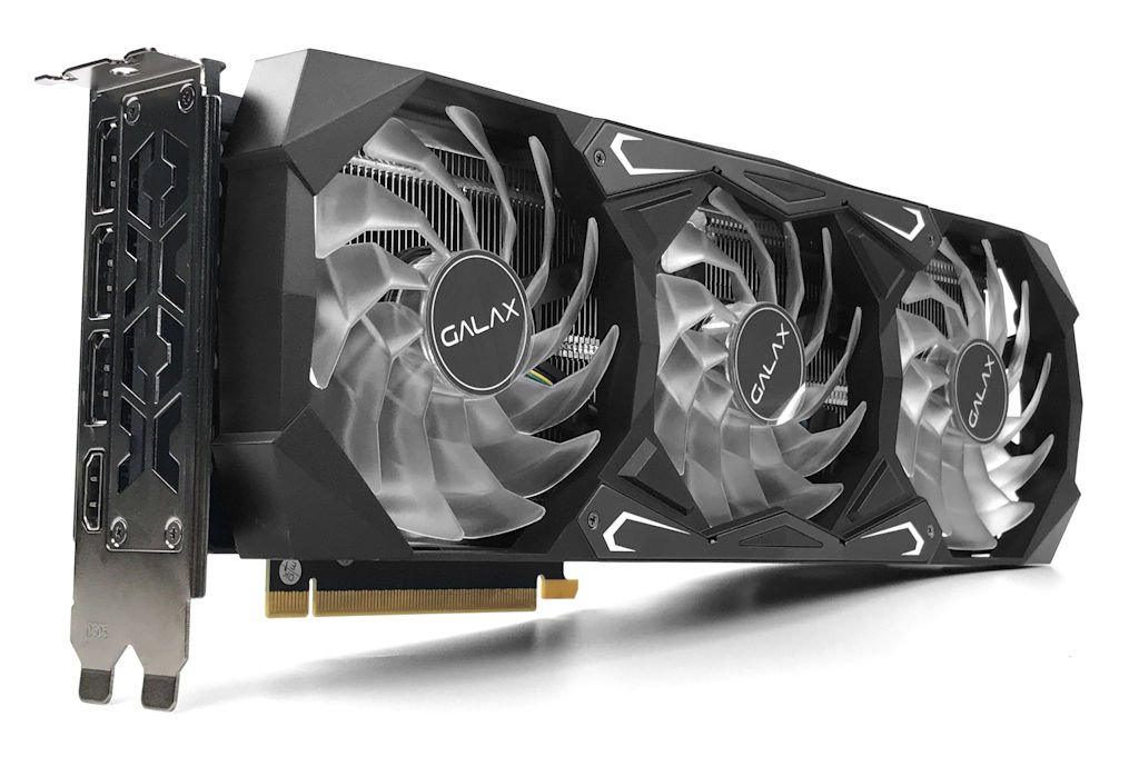 3+1 风扇设计、1-Click Sync GALAX GeForce RTX 3080 SG  (1-Click OC