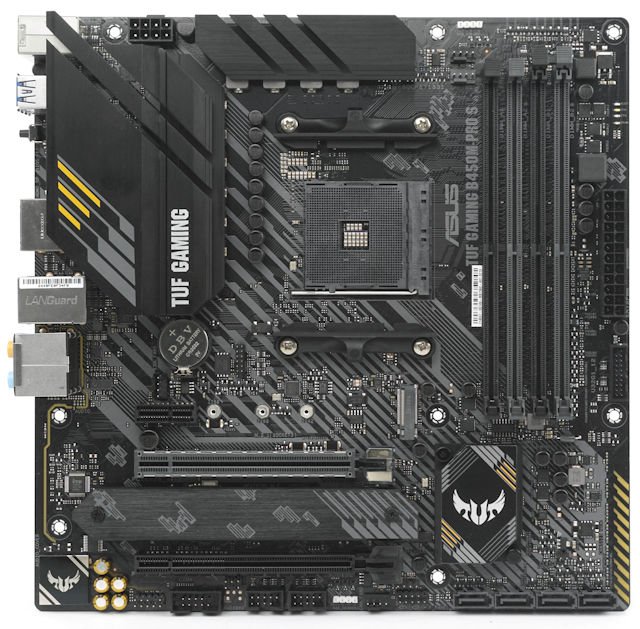 为 Zen 3 而生的 B450 新板 ASUS TUF Gaming B450M-PRO S