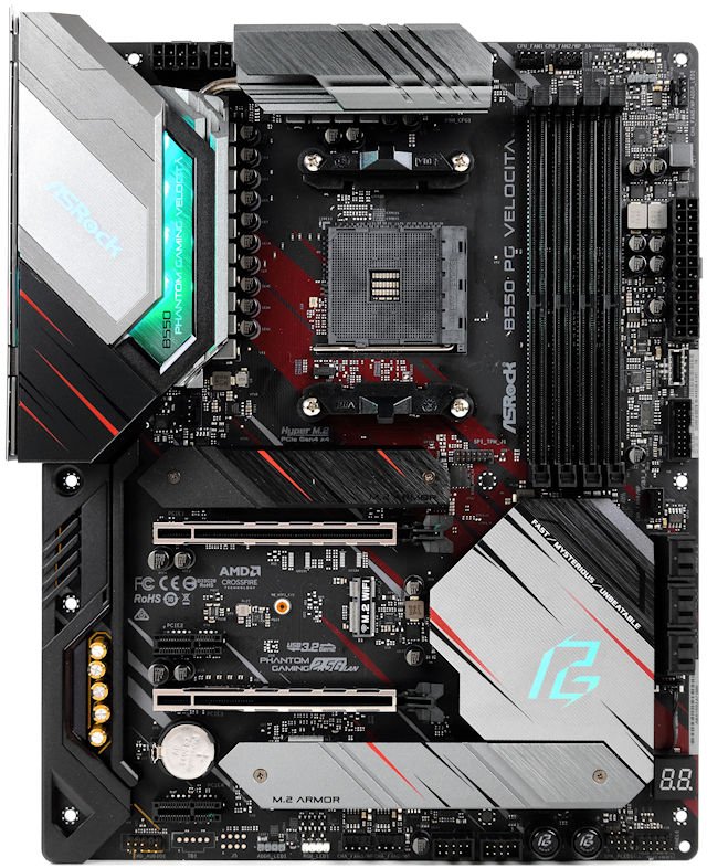 14 相 Dr.MOS、2.5Gb LAN ASRock B550 PG Velocita 主机板