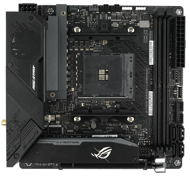 板子虽小、五脏俱全 ASUS ROG STRIX B550-I GAMING 主机板