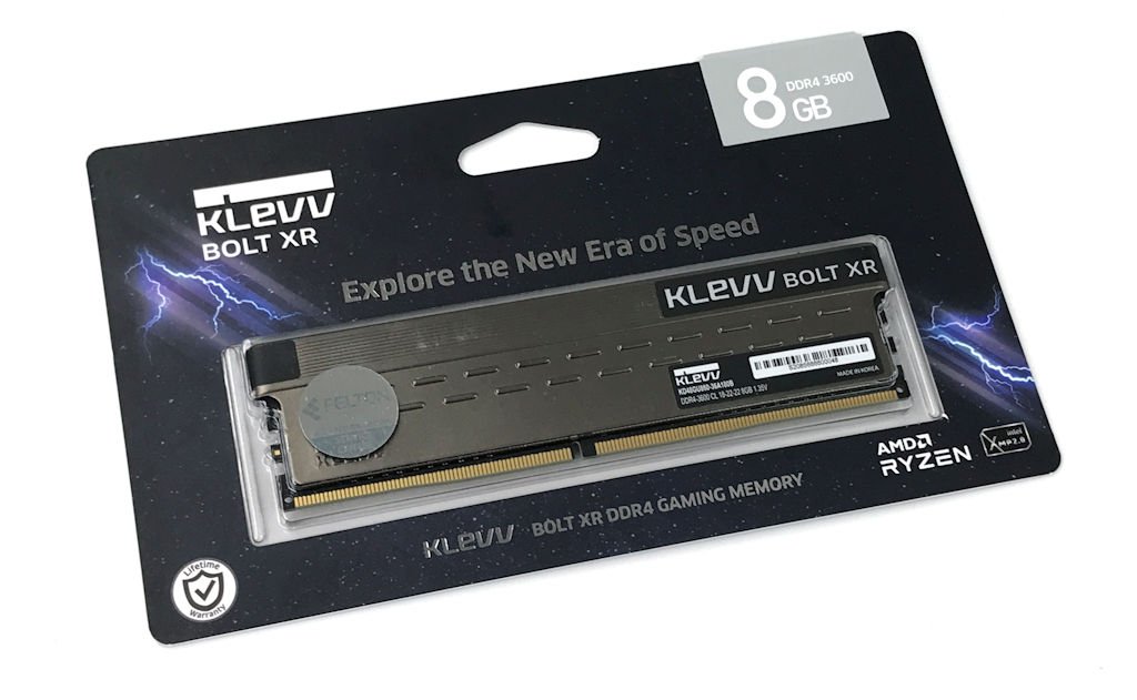 拒绝光污染？ 走灯唔该 KLEVV BOLT XR DDR4 3600 C18 记忆体