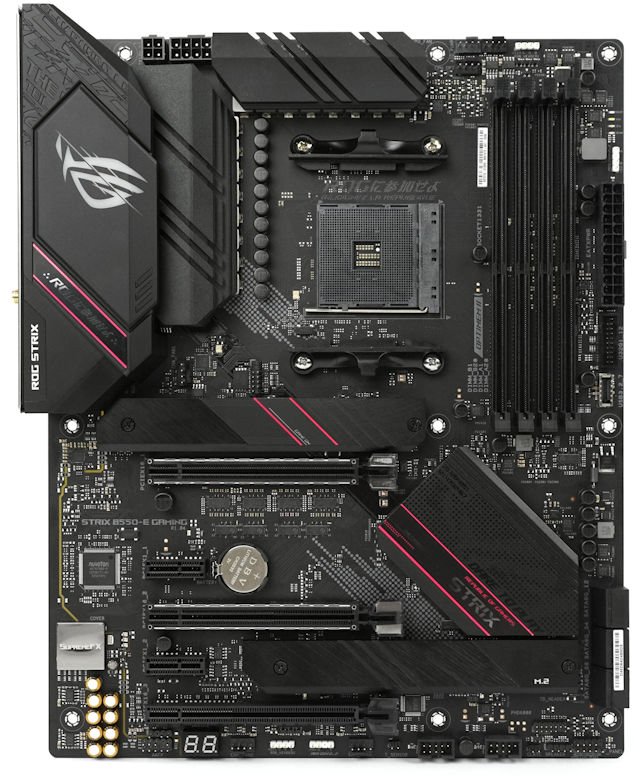 揭开 B550-E 数字密码 ? ASUS ROG STRIX B550-E GAMING 主机板