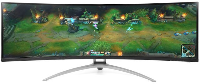 32:9 5K、120Hz HDR AOC AGON AG493UCX 电竞显示器