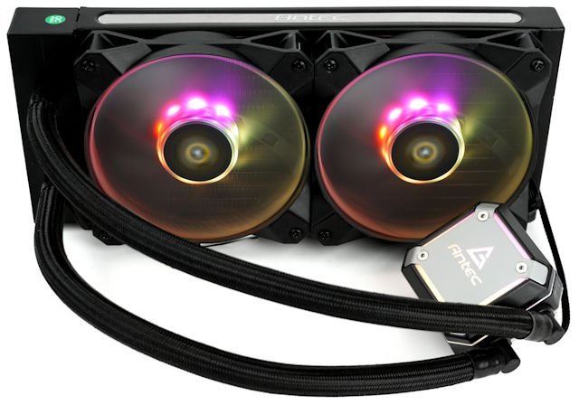 升级 ARGB 冷头、水泵冷排 ANTEC NEPTUNE 240 ARGB 一体式水冷