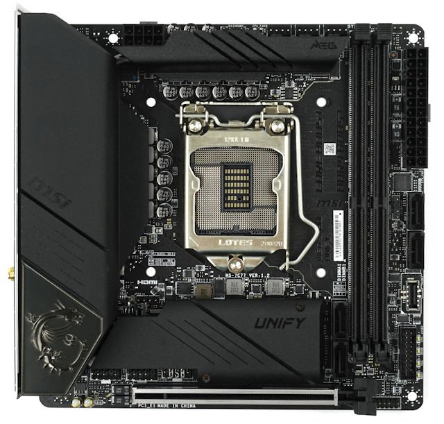 打造 10 代高阶 Mini PC MSI MEG Z490I UNIFY 主机板