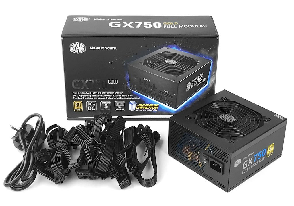 基于 MWE Gold 作出改良 Cooler Master GX GOLD 750 PSU 实测