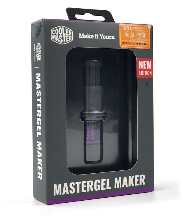 11W/mk、升级扁平喷嘴 Cooler Master 新版 MasterGel Maker 登场