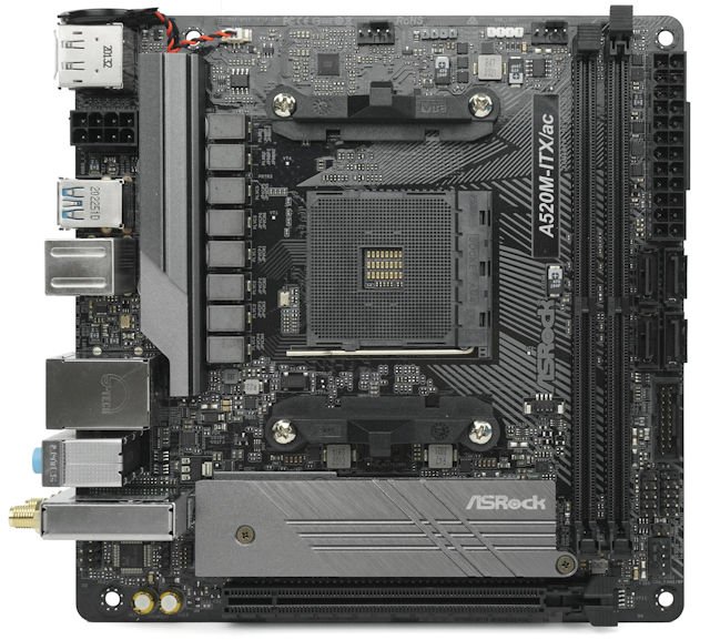 配 4000G APU 砌细机一流 ASROCK A520M