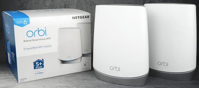 三频 AX4200、8 Stream 传输通道 NETGEAR Orbi Mesh WiFi RBK752 套装