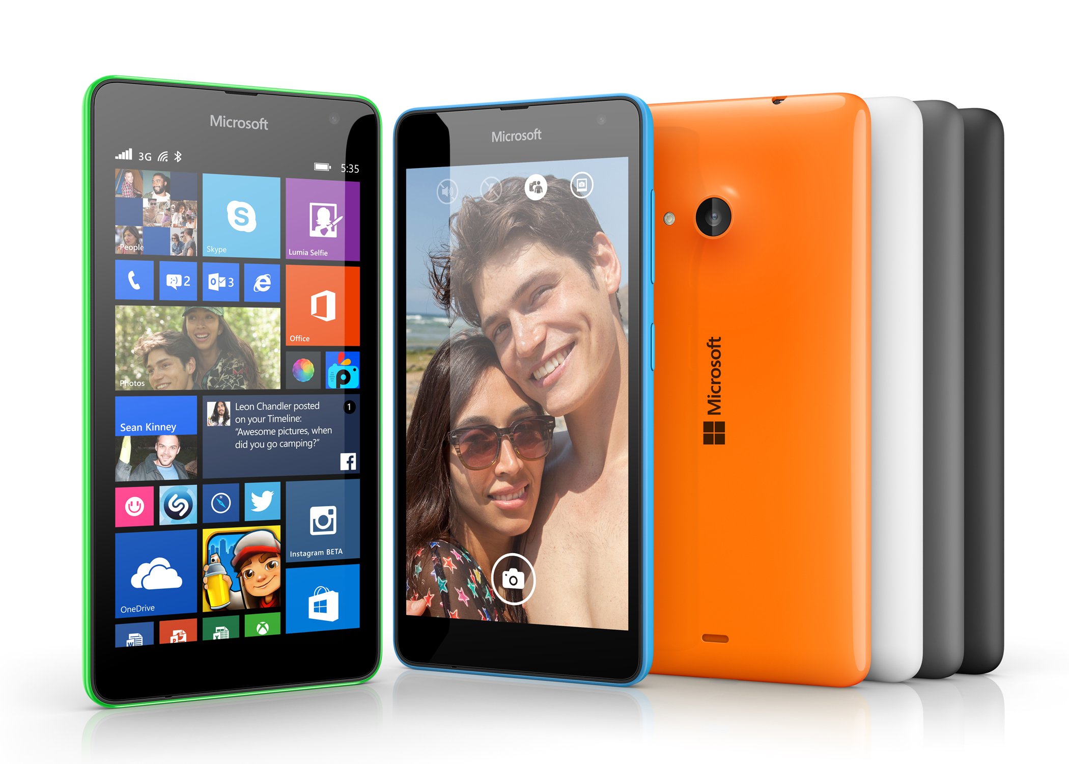 Nokia 易主后首款智能手机 Microsoft Lumia 535 Dual SIM