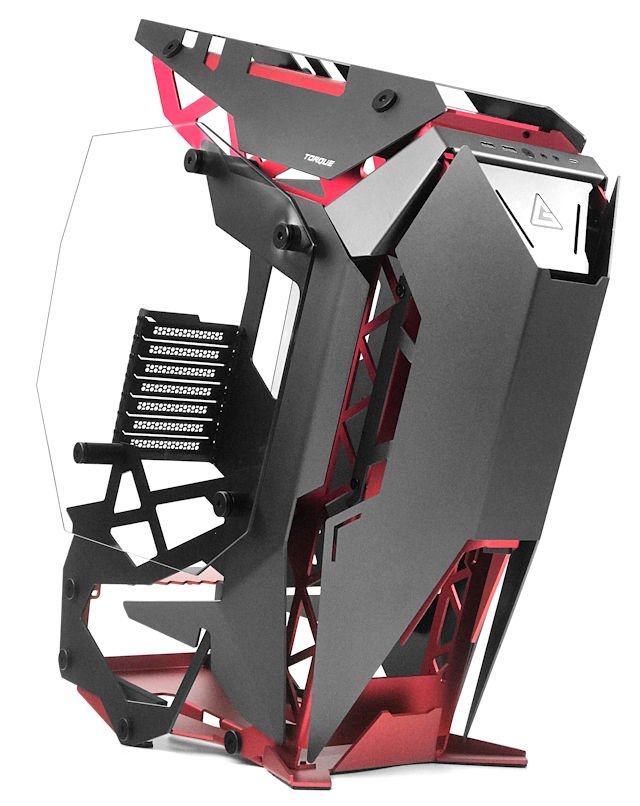 机甲造型、全铝CNC割切 ANTEC 「TORQUE」 Mid-Tower 电竞机箱