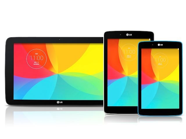定位中阶市场 强调与手机互动体验 LG 推出新 G Pad 平板电脑系列