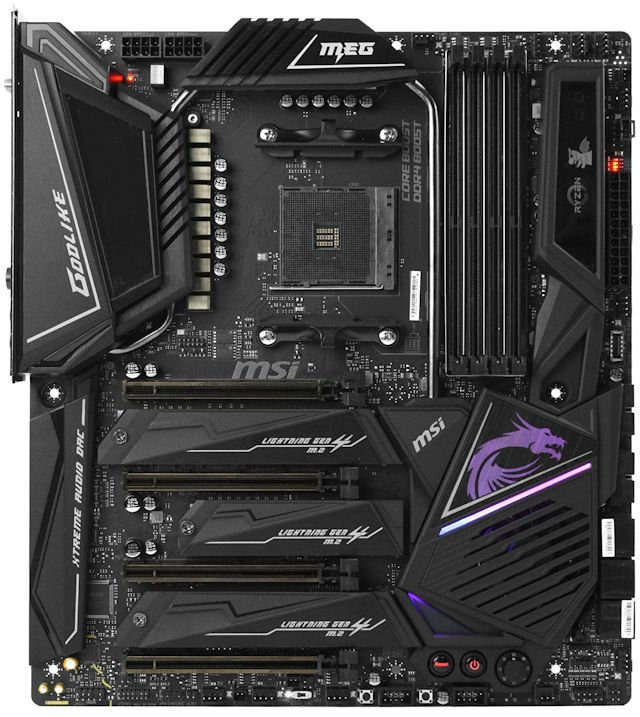 神一般的 X570 主机板!! MSI MEG X570 GODLIKE 登场