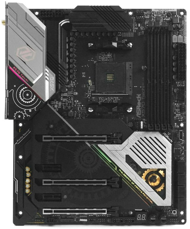 脱胎换骨的 X570 太极 ASRock X570 Taichi 主机板