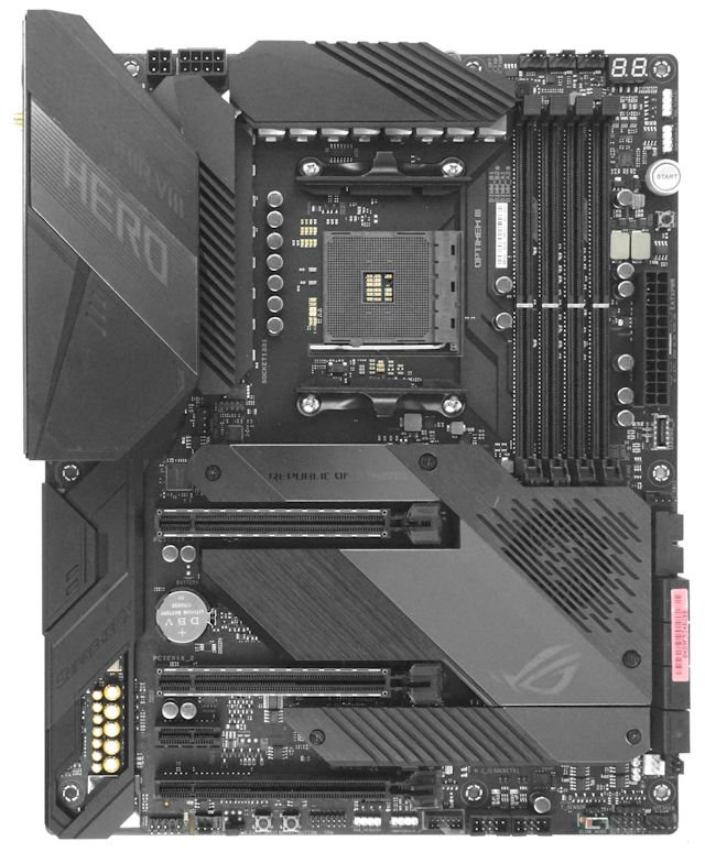 ROG X570 英雄 8 代登场 !! ASUS ROG Crosshair VIII Hero Wi